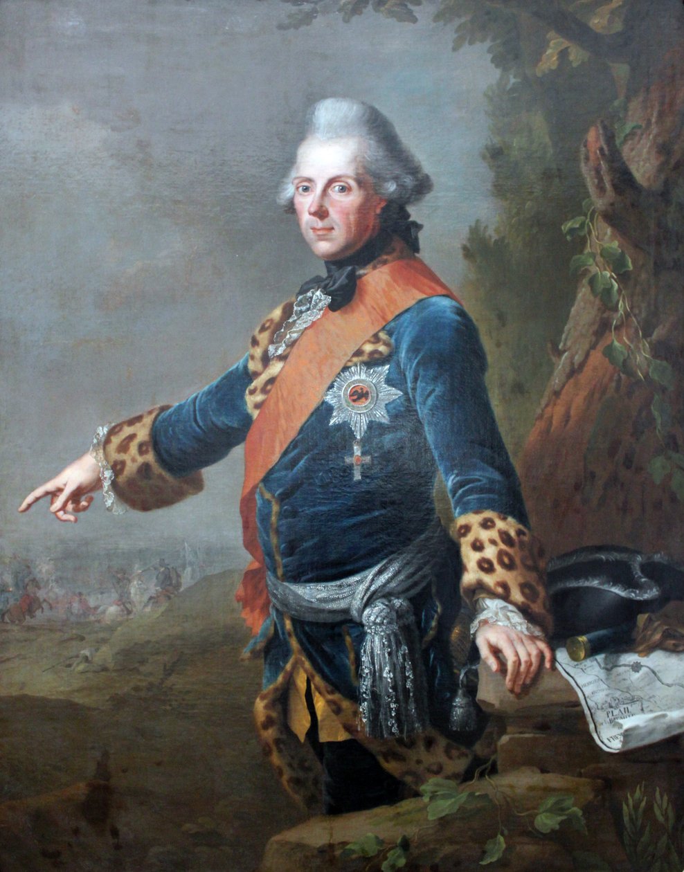 Prince Henry Prussia (1726-1802) od Johann Heinrich Tischbein
