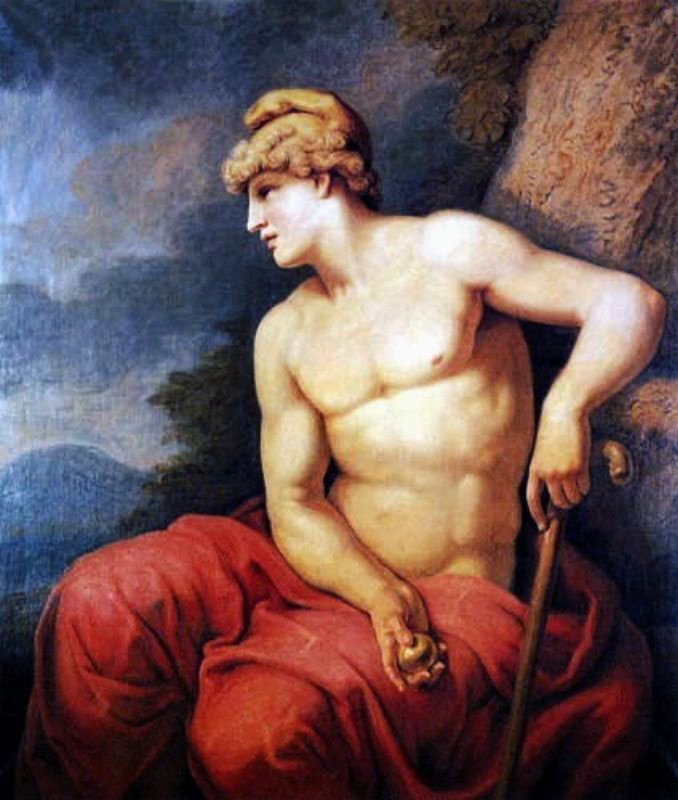 Paříž s Applenem od Johann Heinrich Wilhelm Tischbein