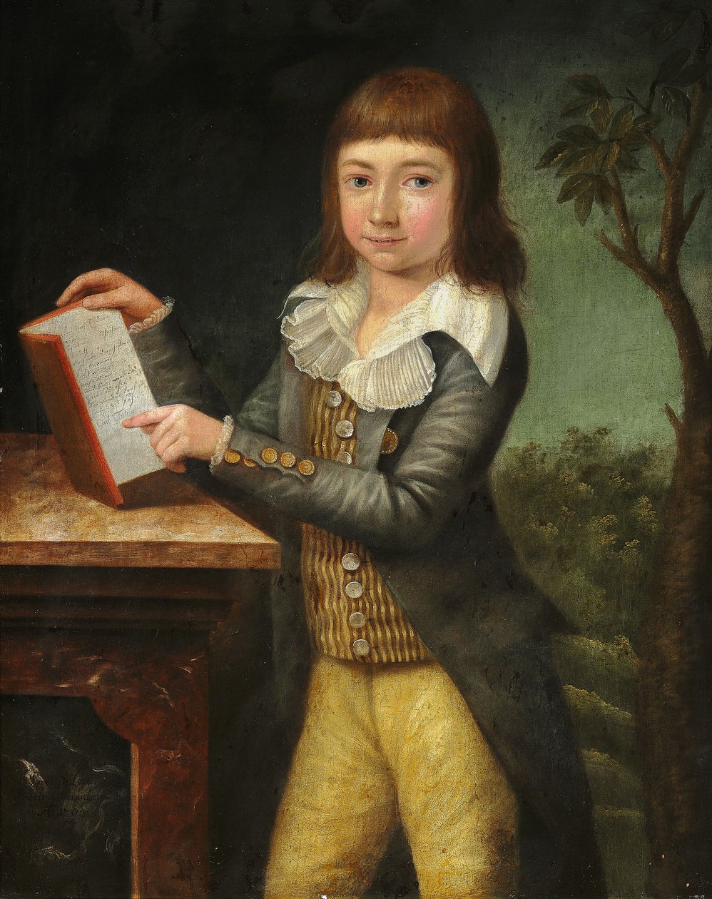 Portrét Carla Didericha Tuteina od Johann Jacob de Lose