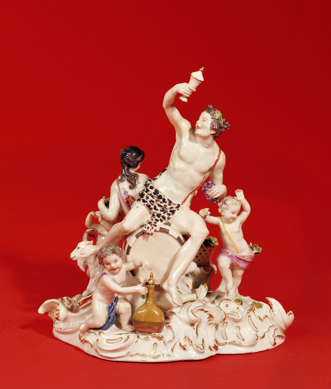Podzim, Míšeň, cca 1750 (porcelán) od Johann Joachim Kaendler