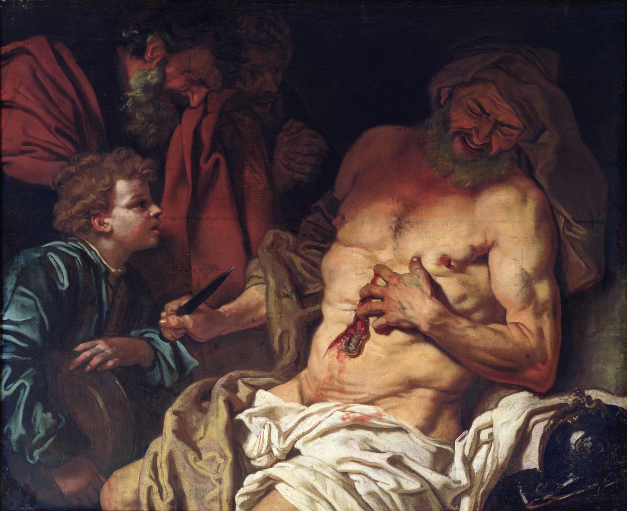 Catova smrt od Johann Karl Loth