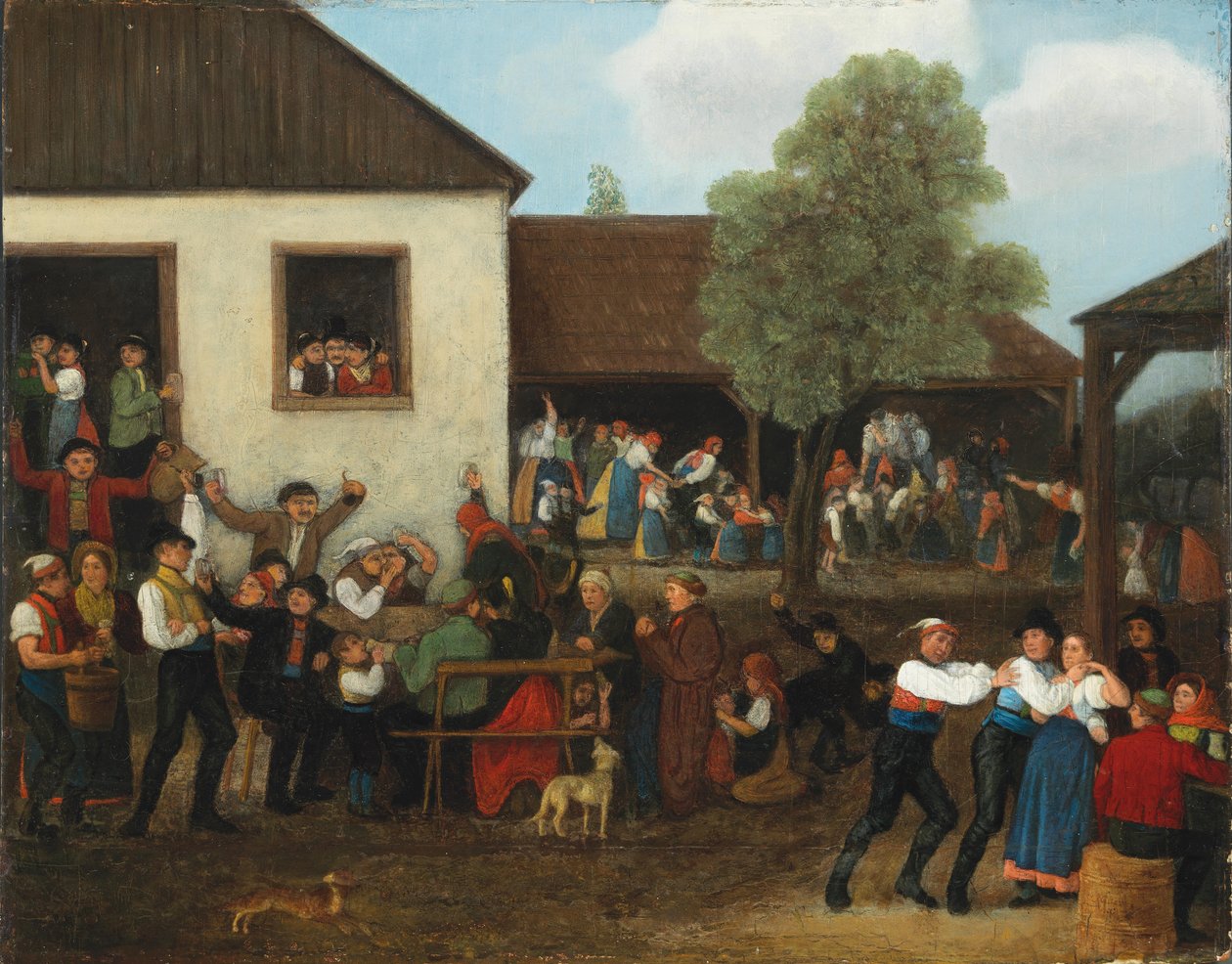 Patronátní veletrh v zemi od Johann Michael Neder