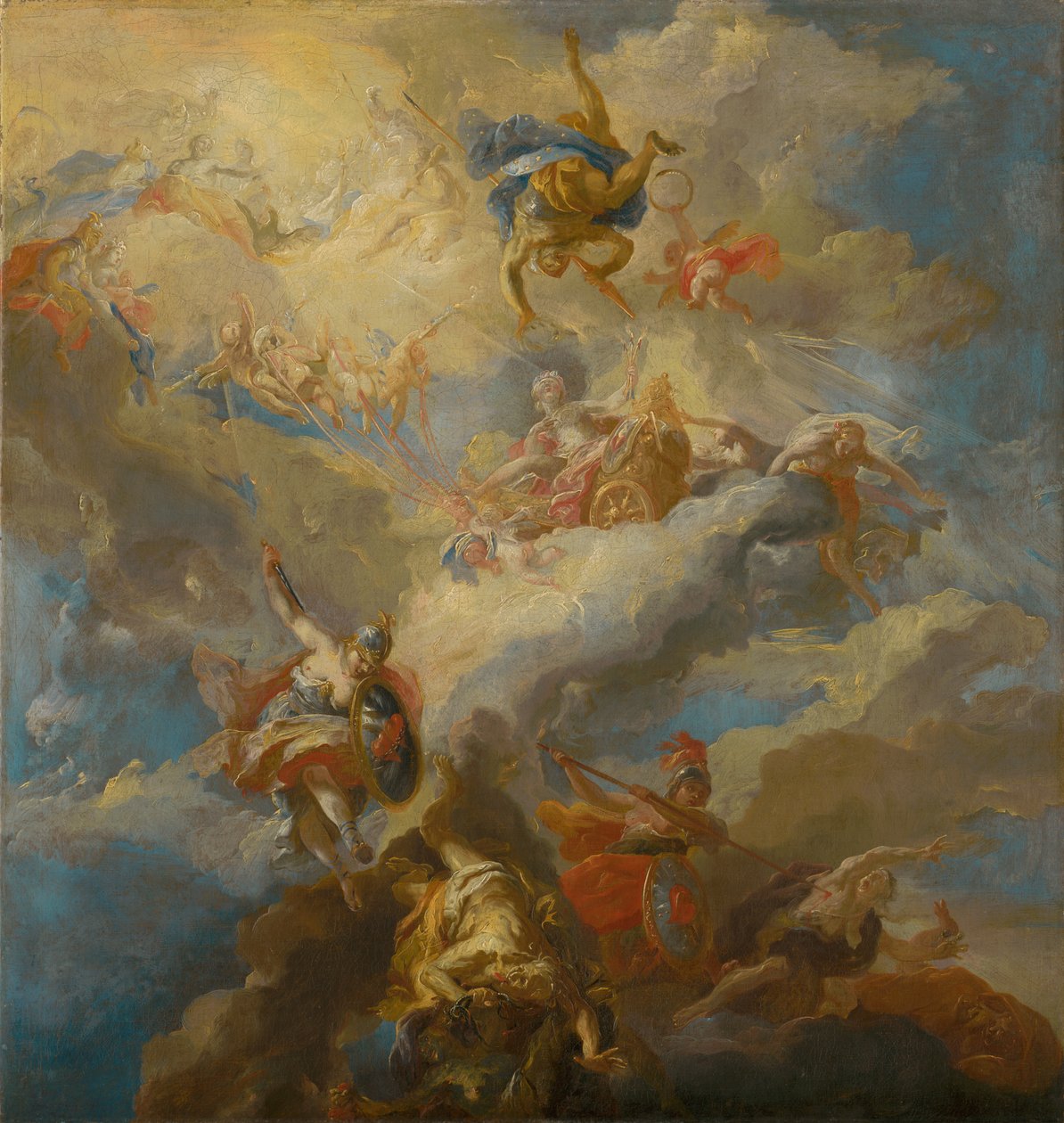 triumf lásky od Johann Michael Rottmayr