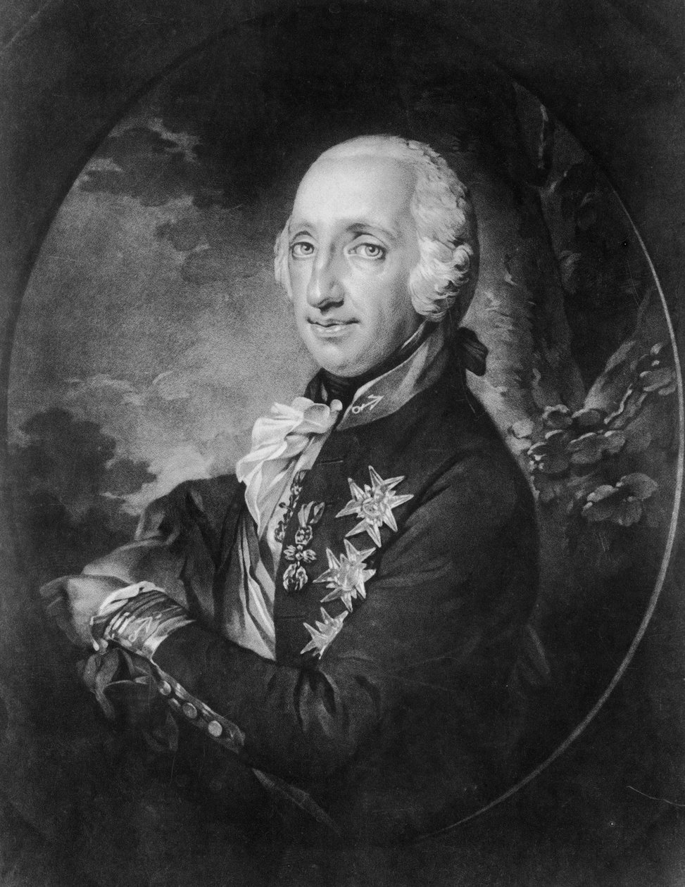 Ferdinand I. Bourbonský, král obou Sicílií od Johann Peter Pichler
