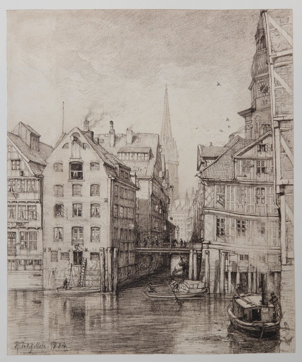 Fleet-beim-Steckelhörn od Johann Theobald Riefesell