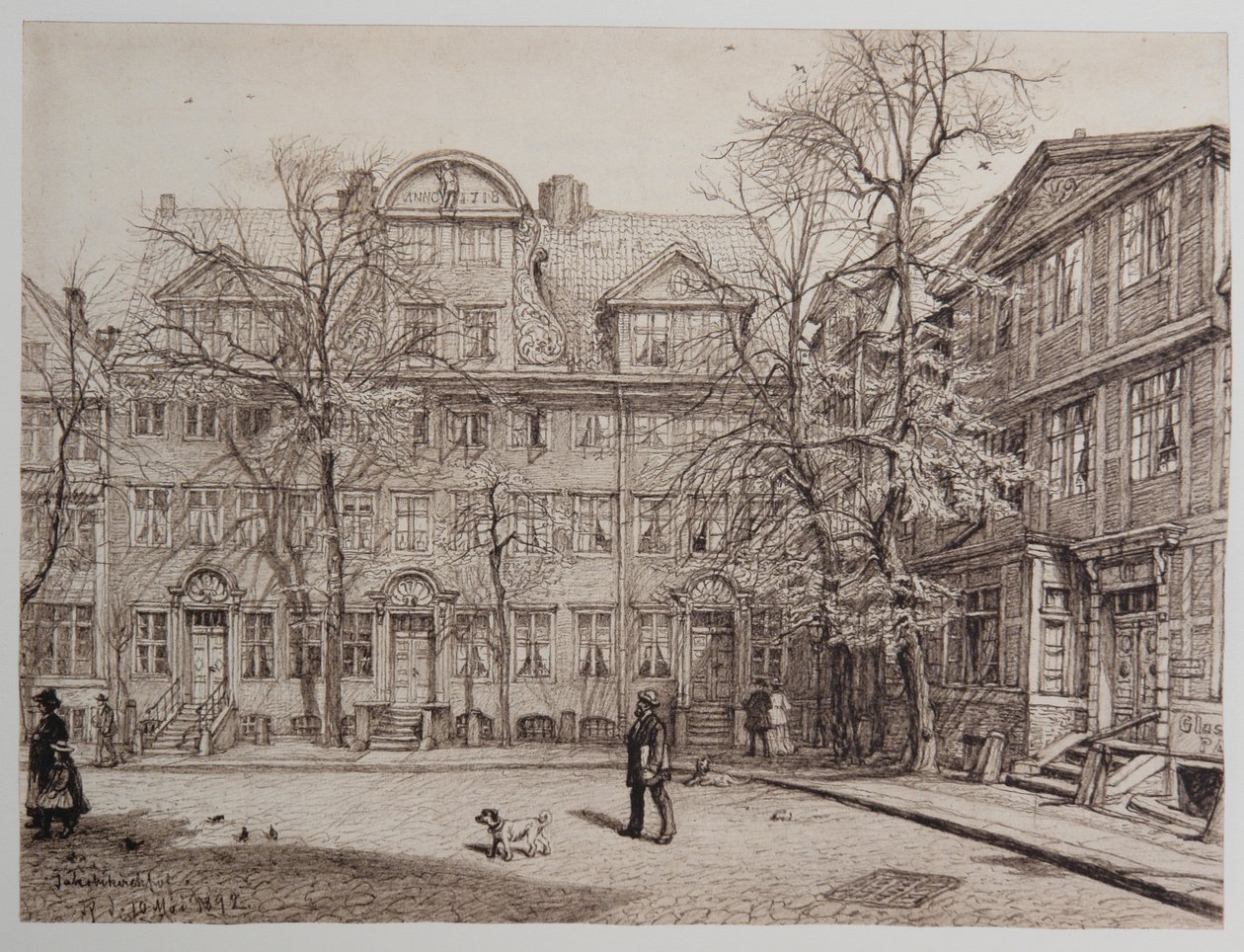 Jakobikirchhof-15-22 od Johann Theobald Riefesell