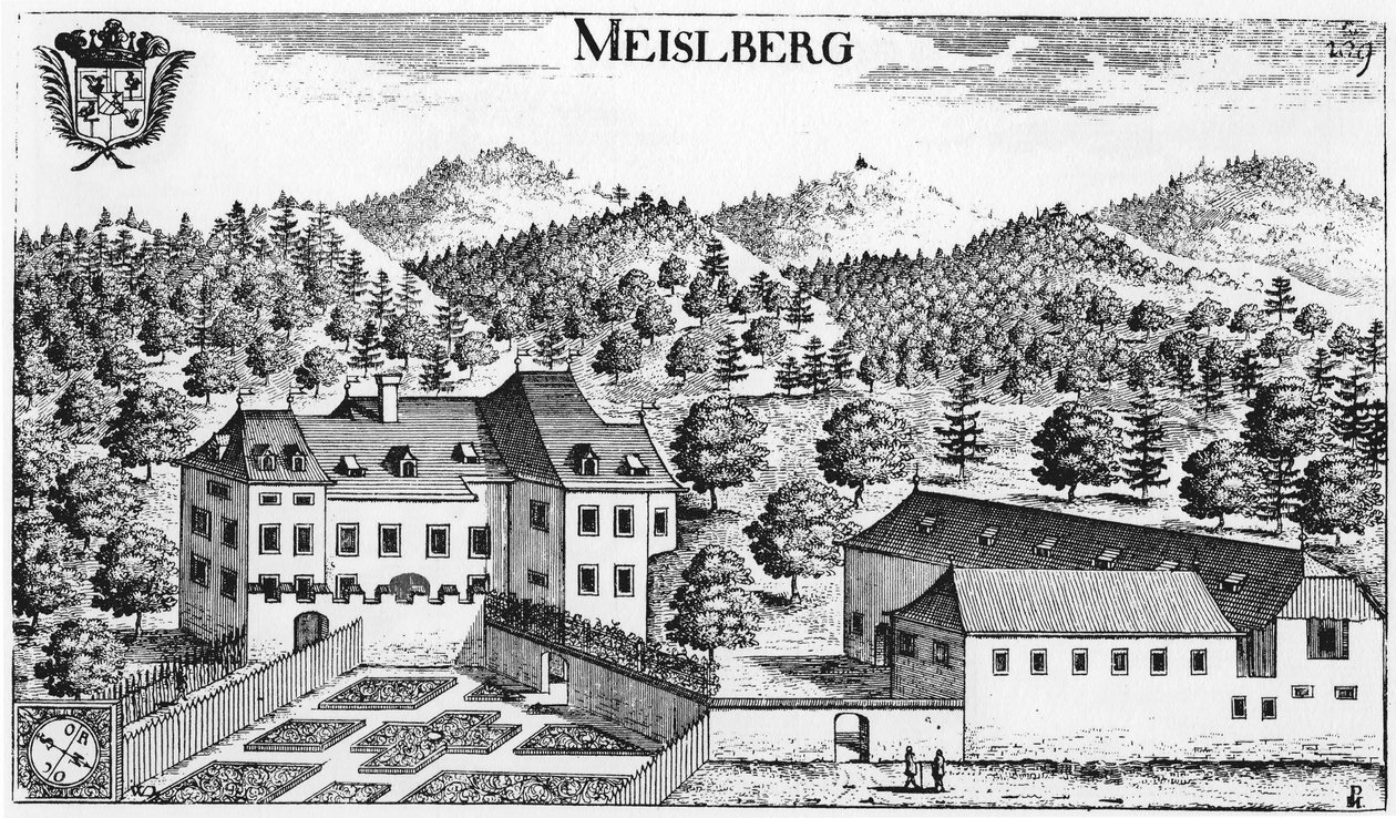 Zámek Meiselberg v Maria Saal / Korutany / Rakousko / Evropská unie od Johann Weikhard von Valvasor