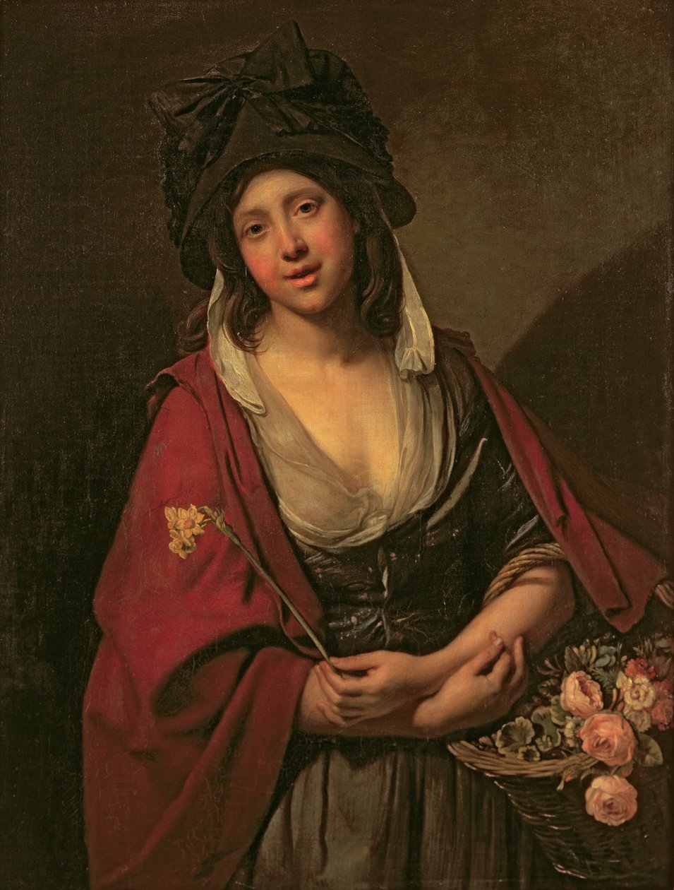 Květinářka od Johan Joseph Zoffany