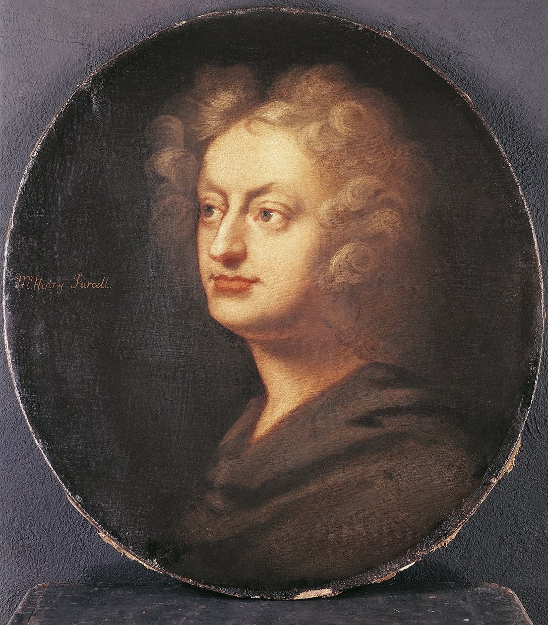 Henry Purcell, asi 1695 (olej na plátně) od Johann (after) Closterman