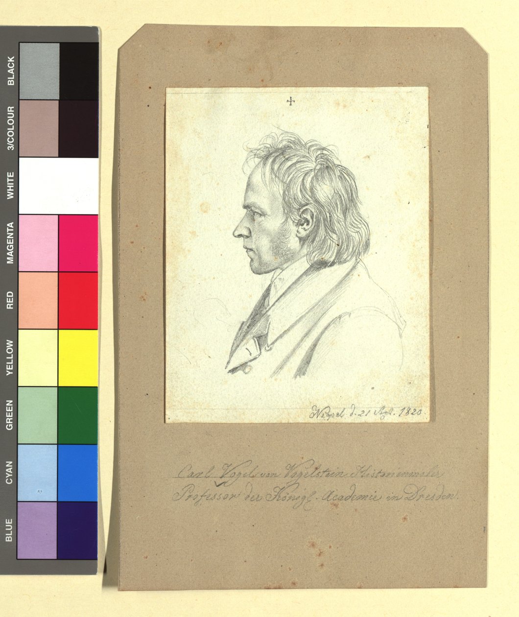 Carl Vogel von Vogelstein (1788-1868), malíř od Johann Adam Klein