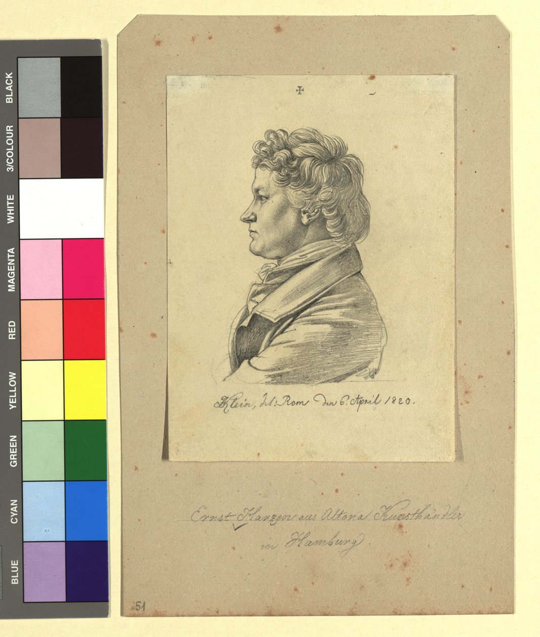 Georg Ernst Harzen (Altena 1790-1863), obchodník s uměním od Johann Adam Klein