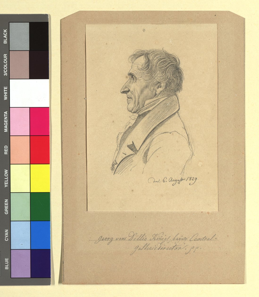 Georg von Dillis (1759-1841), malíř, ředitel galerie od Johann Adam Klein