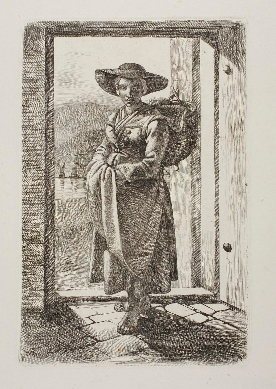 Maďarský žebrák od Johann Adam Klein