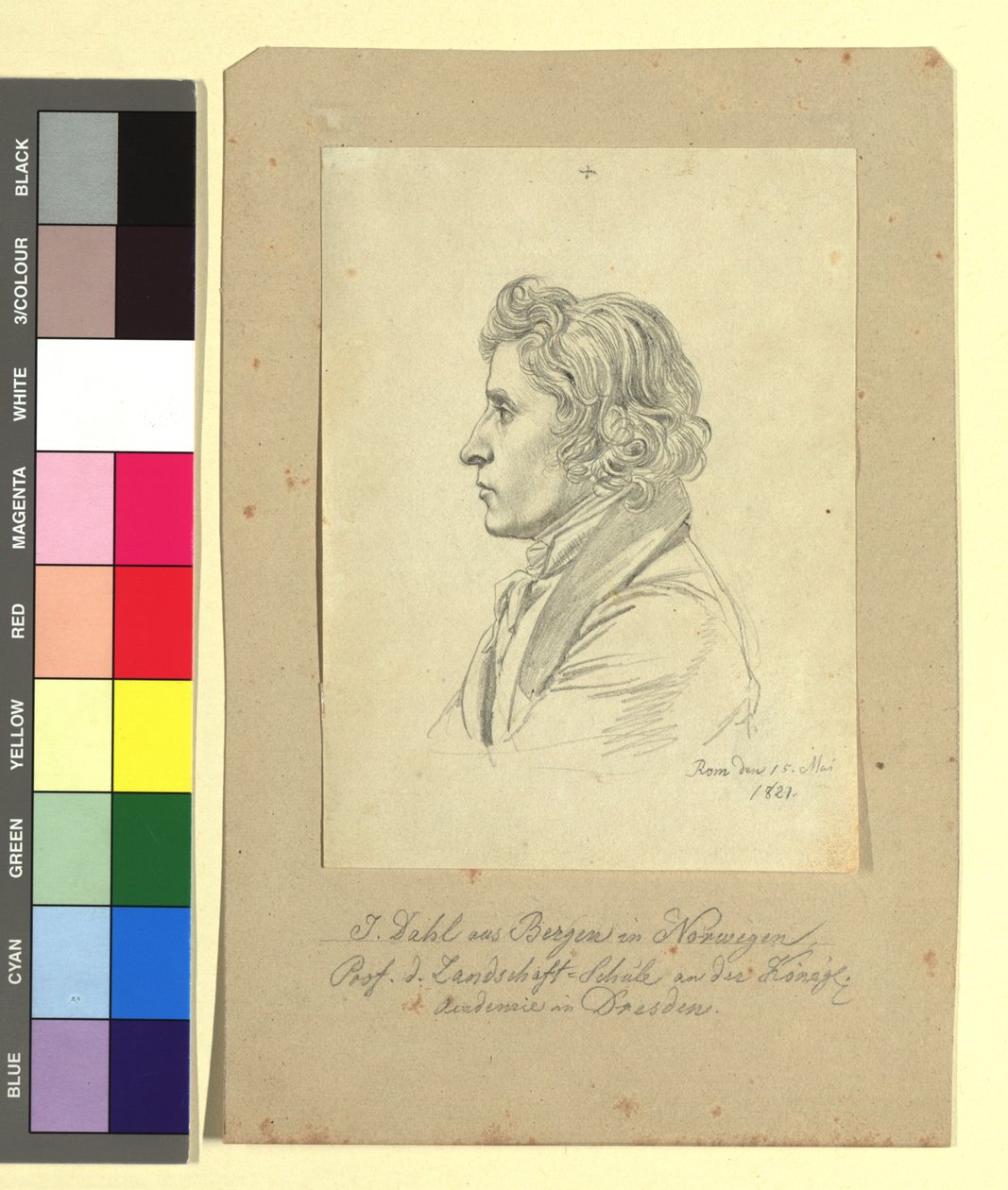 Johan Christian Clausen Dahl (1788–1857), malíř od Johann Adam Klein