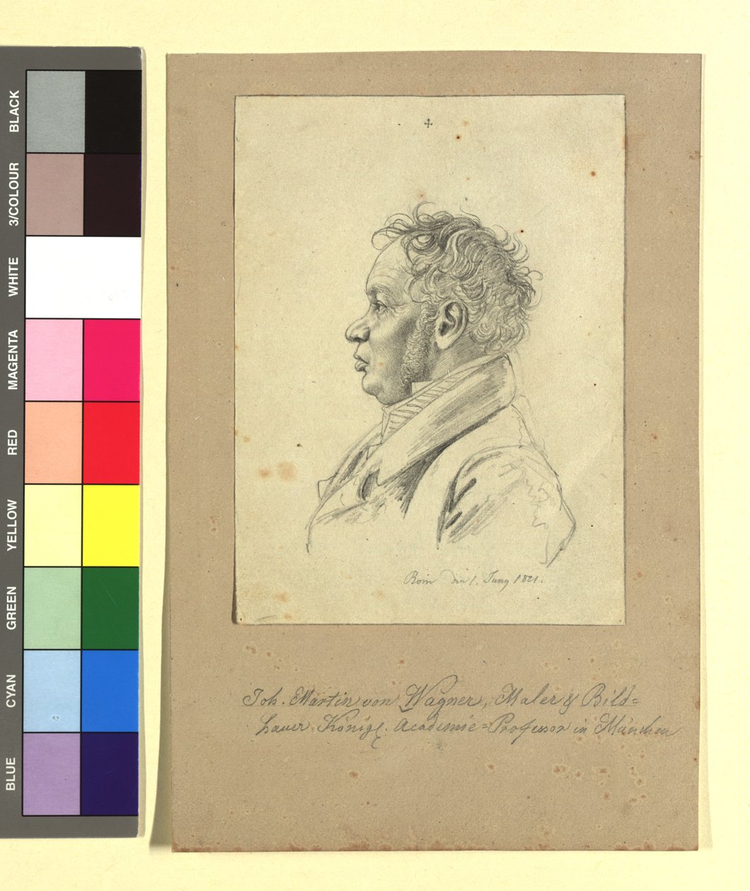 Johann Martin von Wagner (1777-1868), malíř od Johann Adam Klein