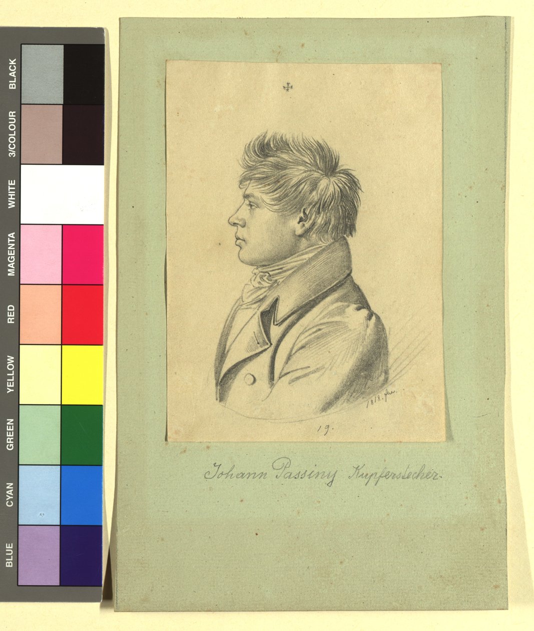 Johann Nepomuk Passini (1798-1874), malíř od Johann Adam Klein