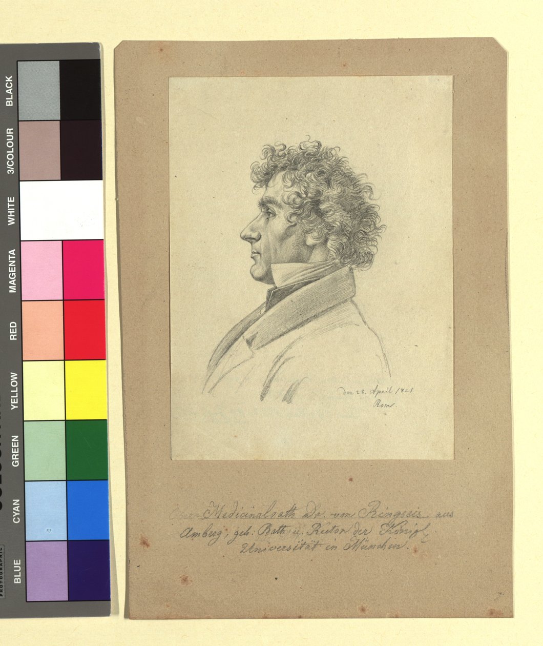 Johann Nepomuk von Ringseis (1785-1880), lékař, rektor od Johann Adam Klein