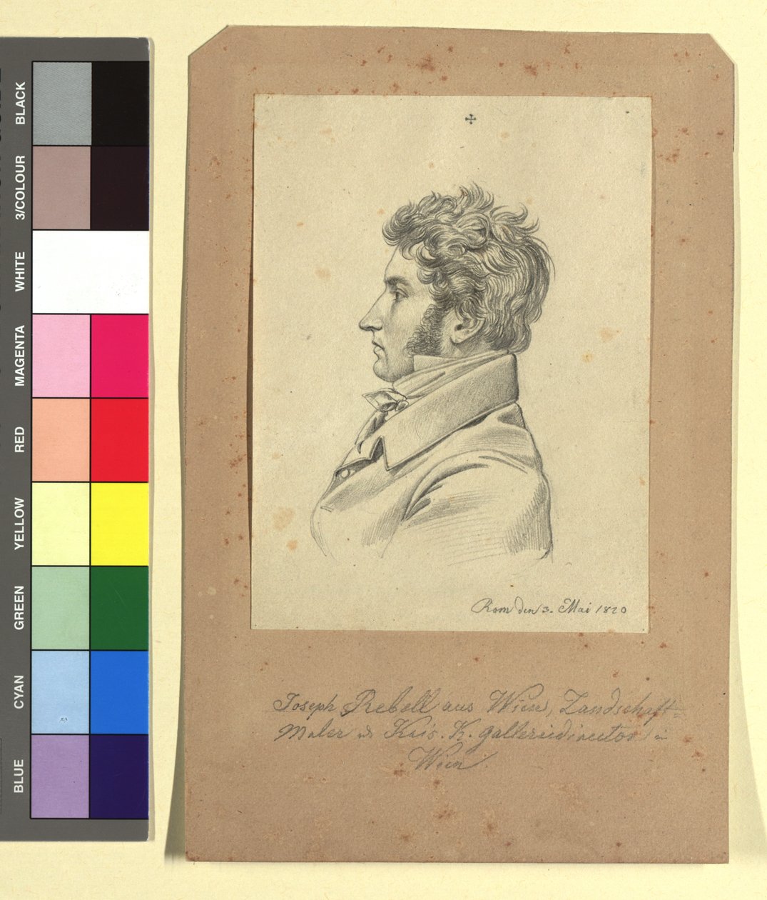 Josef Rebell (1787-1828), malíř od Johann Adam Klein