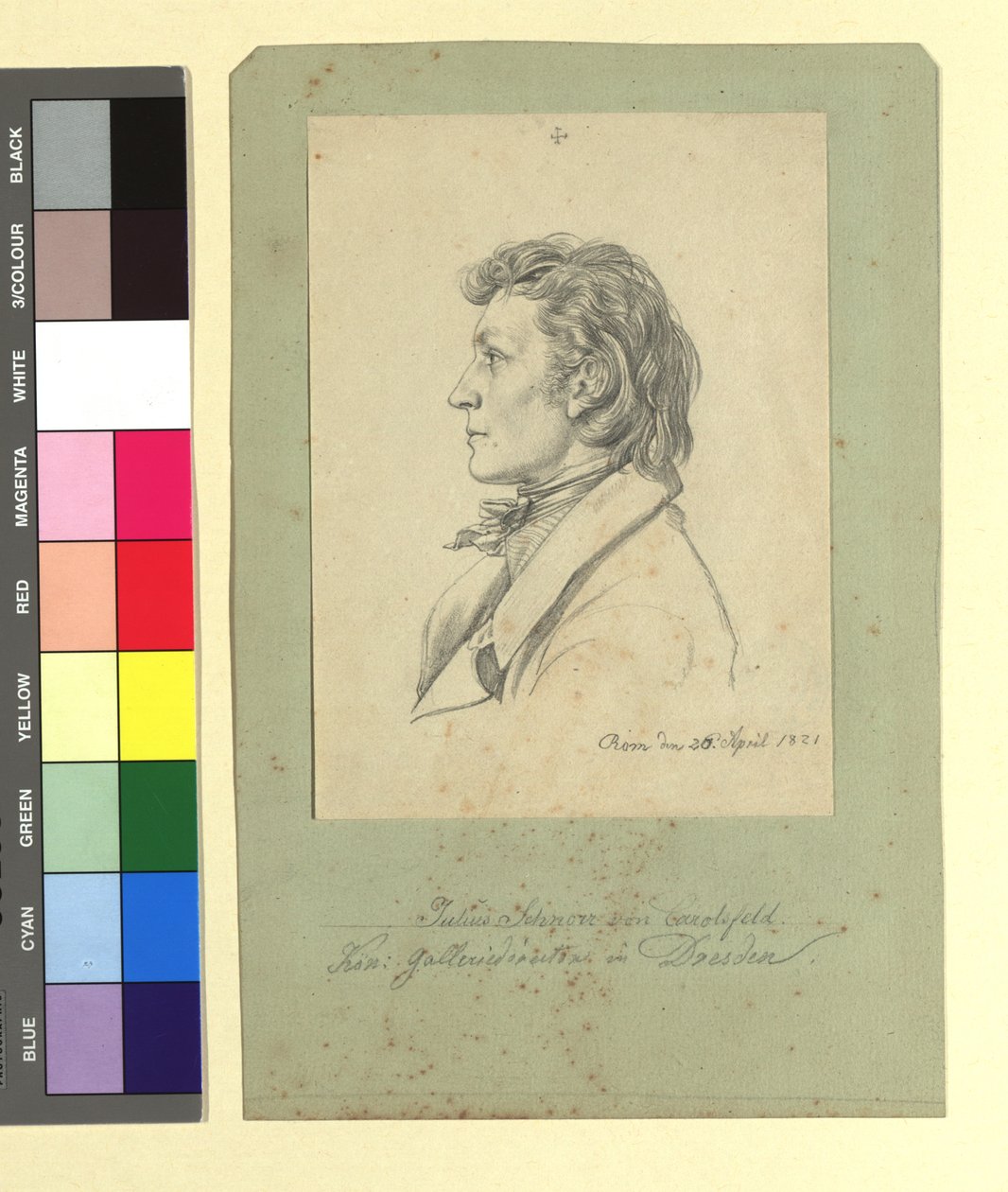 Julius Schnorr von Carolsfeld (1794-1872), malíř od Johann Adam Klein