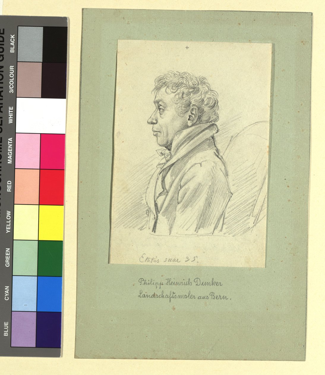 Philipp Heinrich Dunker (1779-1836), malíř od Johann Adam Klein