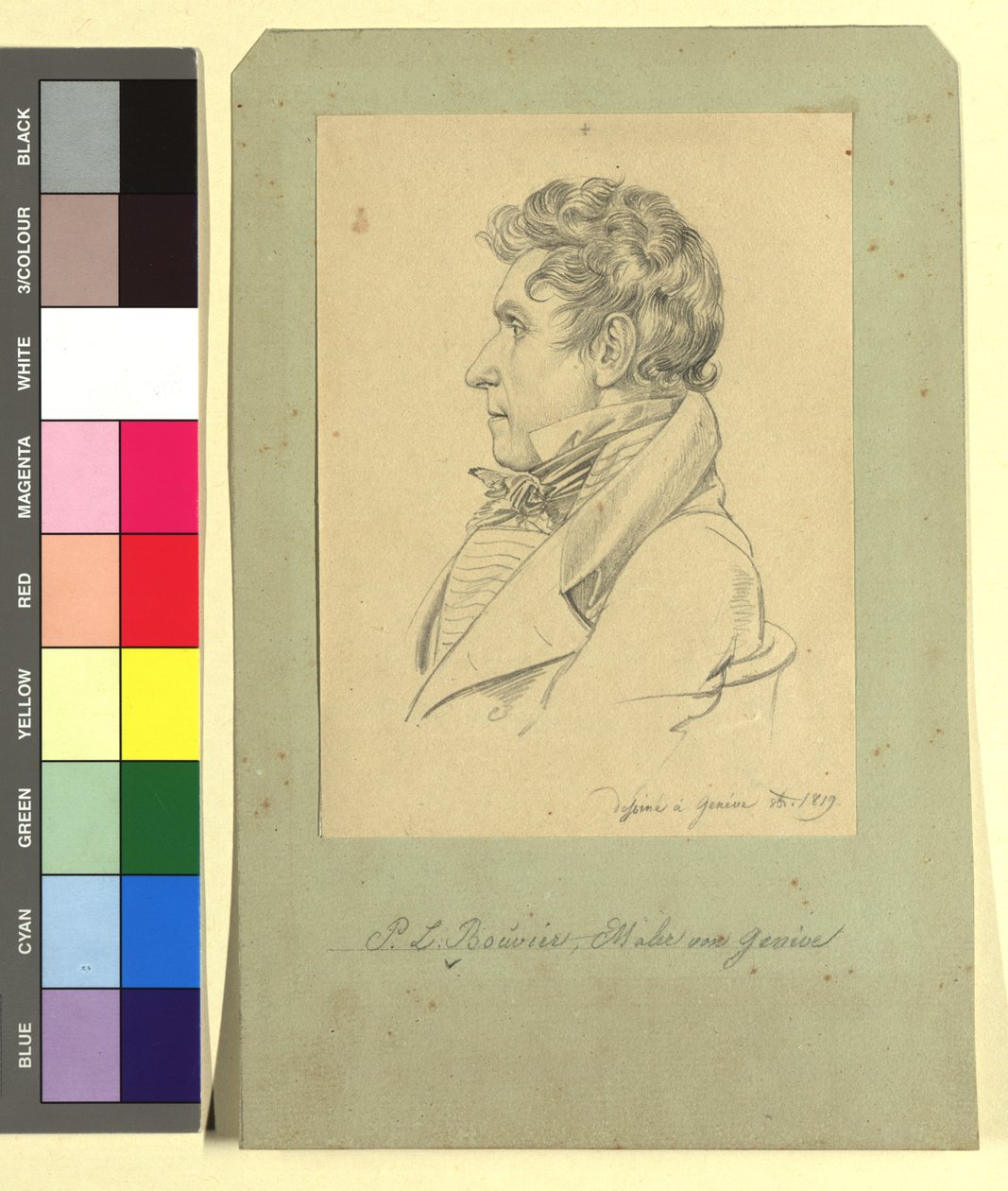 Pierre Louis Bouvier (1766–1836), portrétista od Johann Adam Klein
