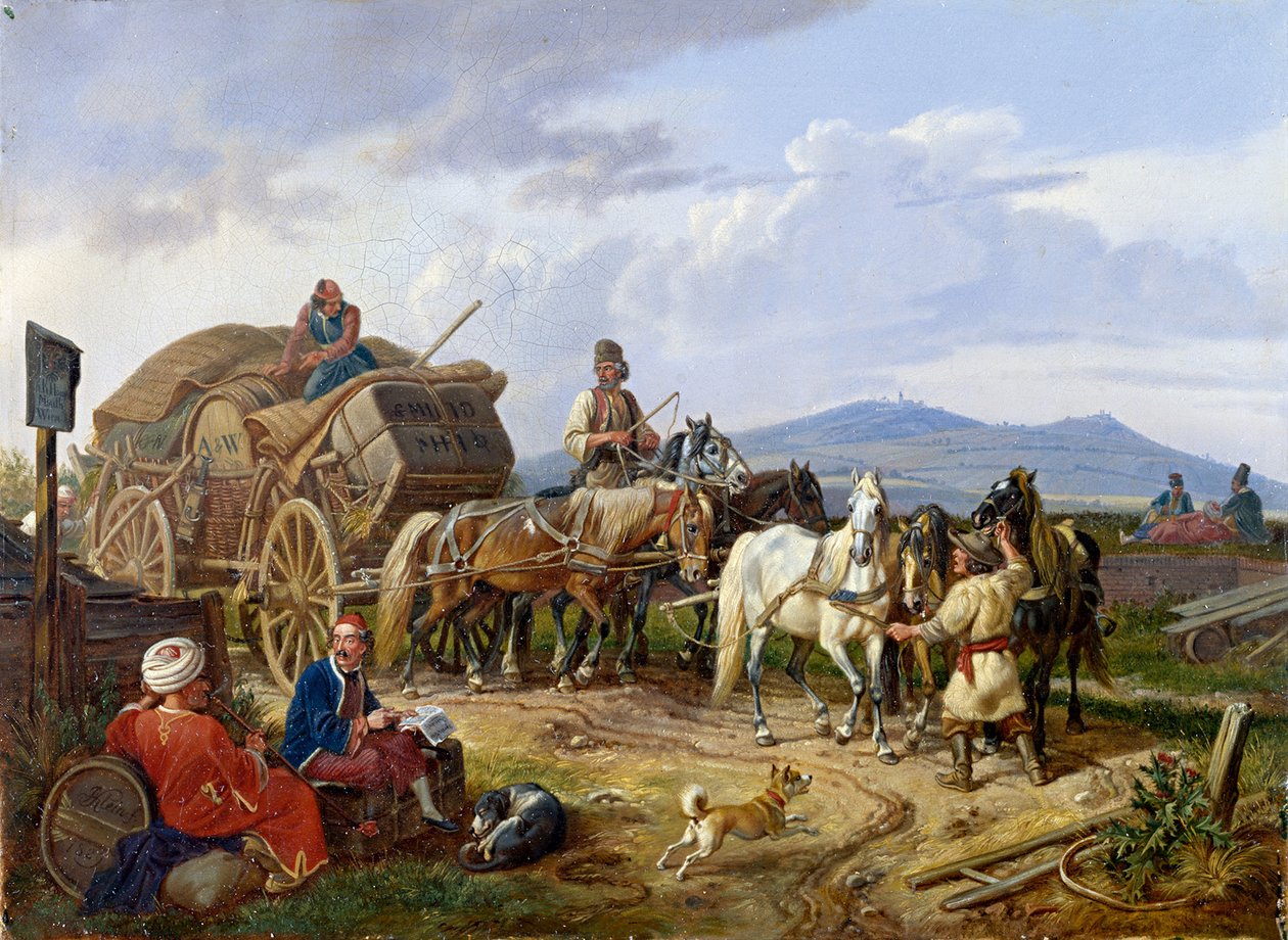 Valašský nákladní vůz od Johann Adam Klein