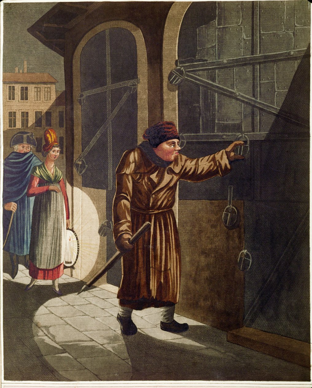 Noční hlídač z řady vídeňských typů ... od Johann Adolph Opitz
