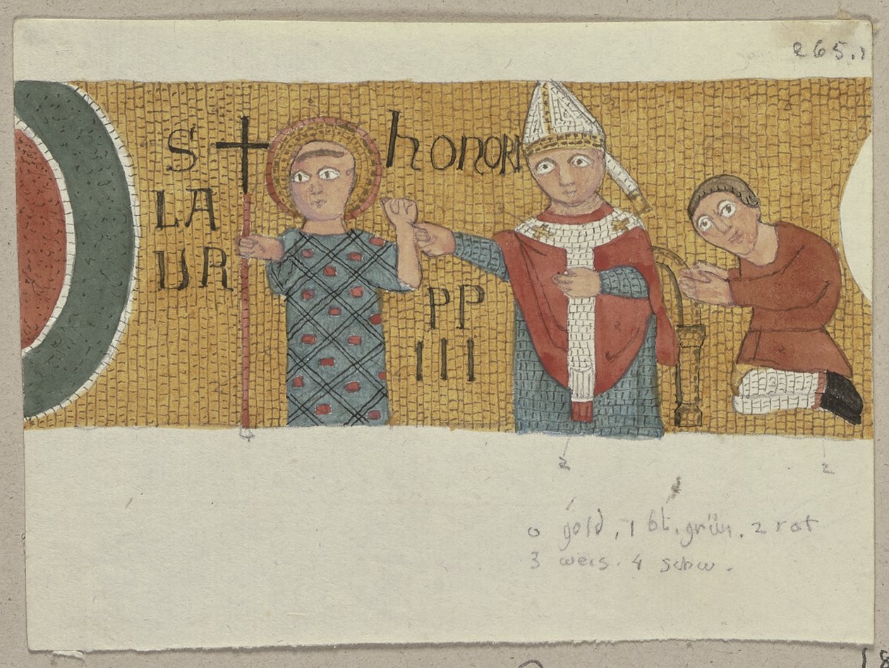 Aus: Sammlung von Umrissen und Durchzeichnungen, Band 1, Blatt 100 od Johann Anton Ramboux
