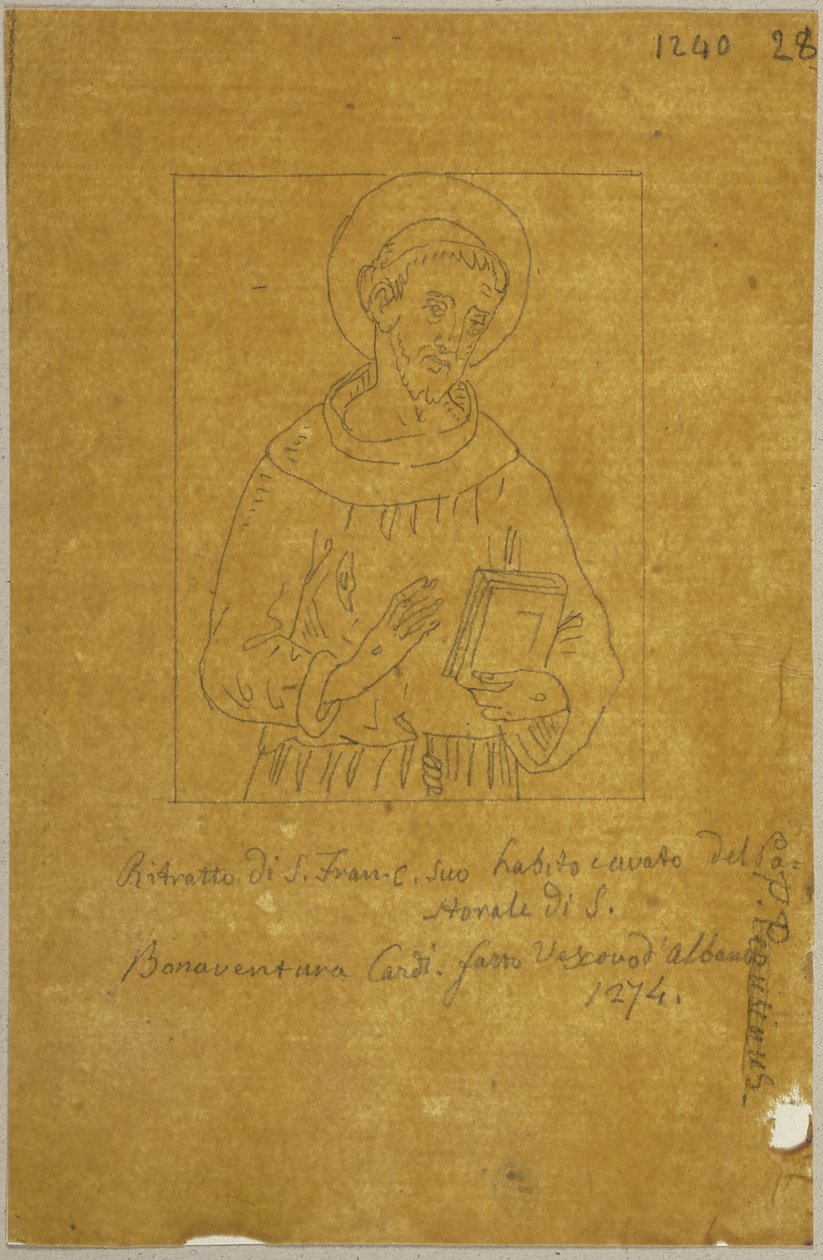 Aus: Sammlung von Umrissen und Durchzeichnungen, Band 2, Blatt 110 od Johann Anton Ramboux