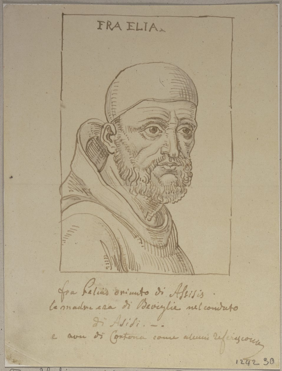 Z: Sbírka náčrtů a kreseb, svazek 2, list 111 od Johann Anton Ramboux