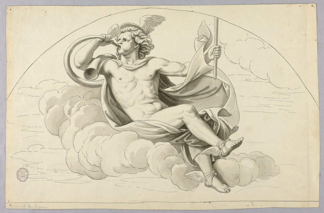 Hermes od Johann August Nahl the Younger