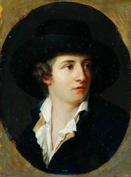 Portrét Johanna Christiana Ruhla od Johann August the Younger Nahl