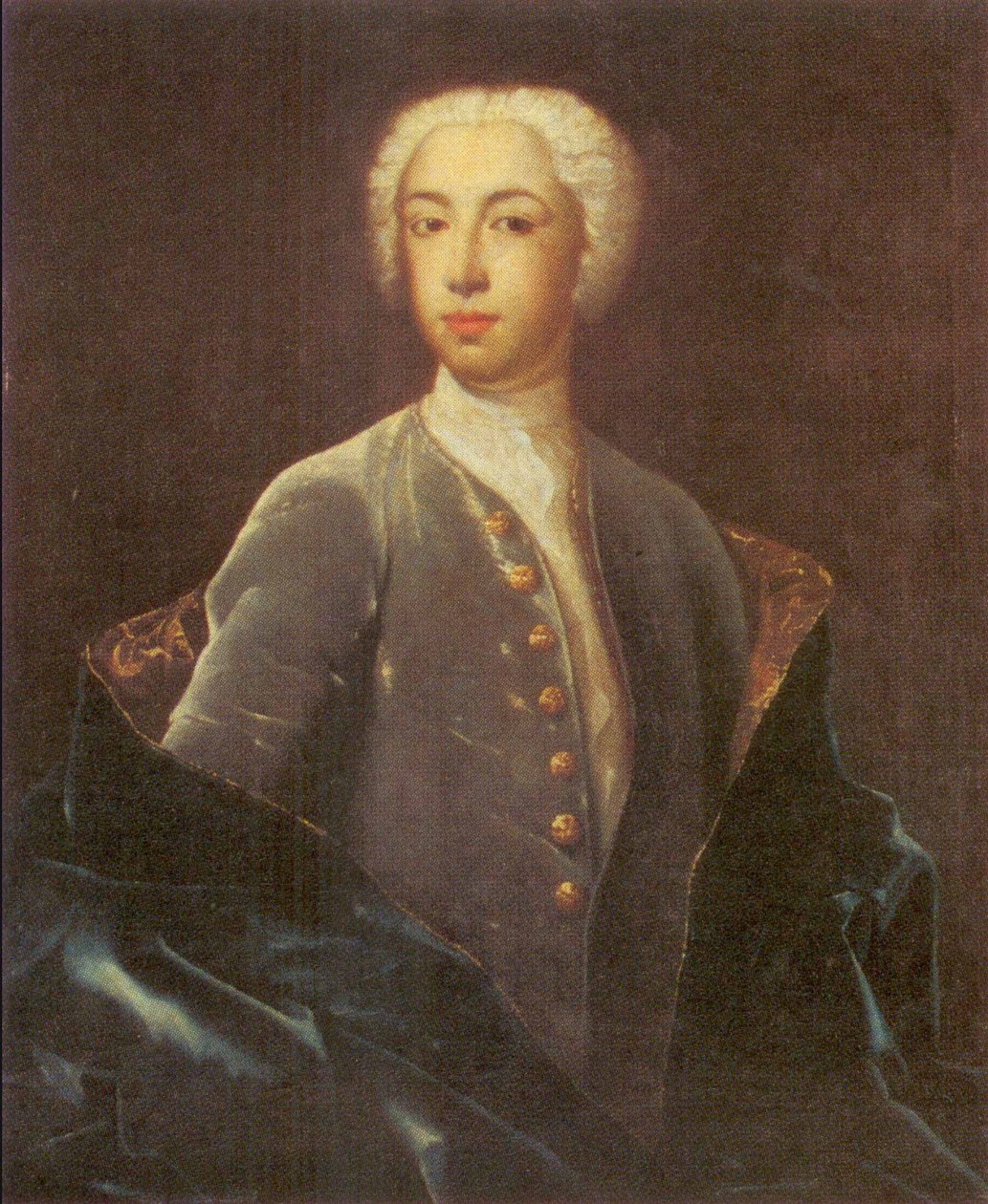 Portrét Fedora Ostermana (1723-1804) od Johann Balthasar Frankart