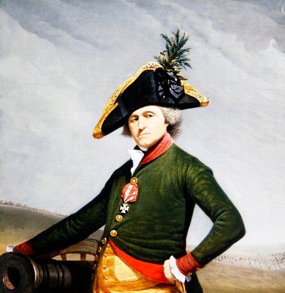 Portrét barona de Pfortzheim (olej na plátně) od Johann Baptist II Lampi