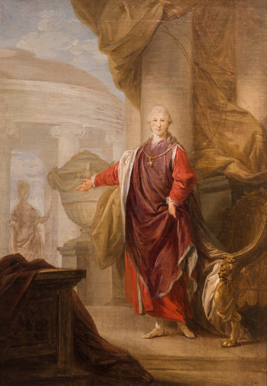 Portrét Wenzela Antona, knížete z Kaunitz-Rietbergu od Johann Baptist I Lampi