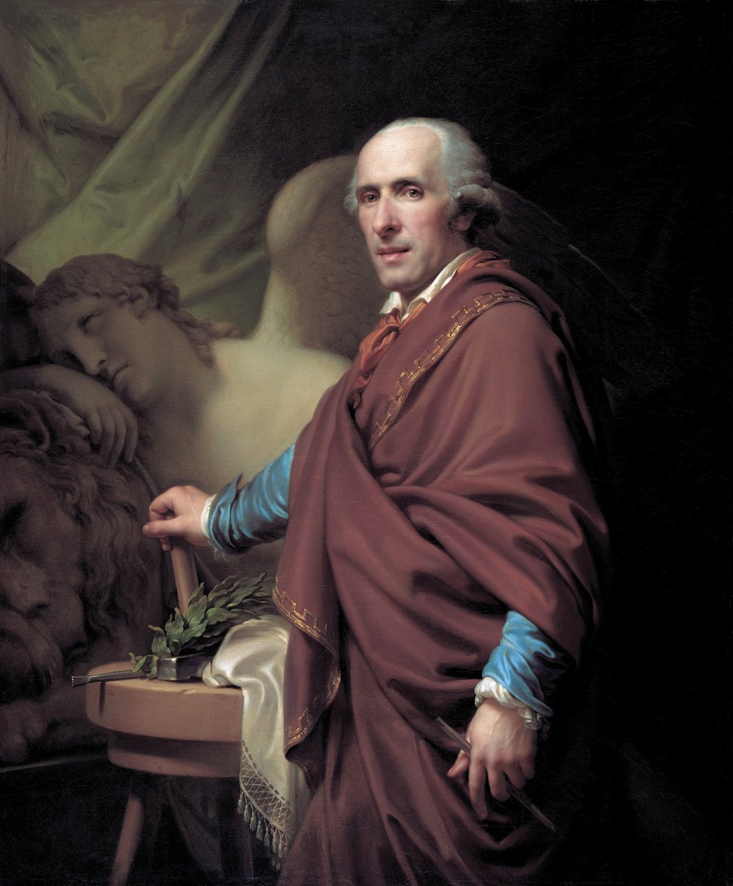 Portrét sochaře Antonia Canovy 1757-1822, 1806. od Johann Baptist Lampi the Younger