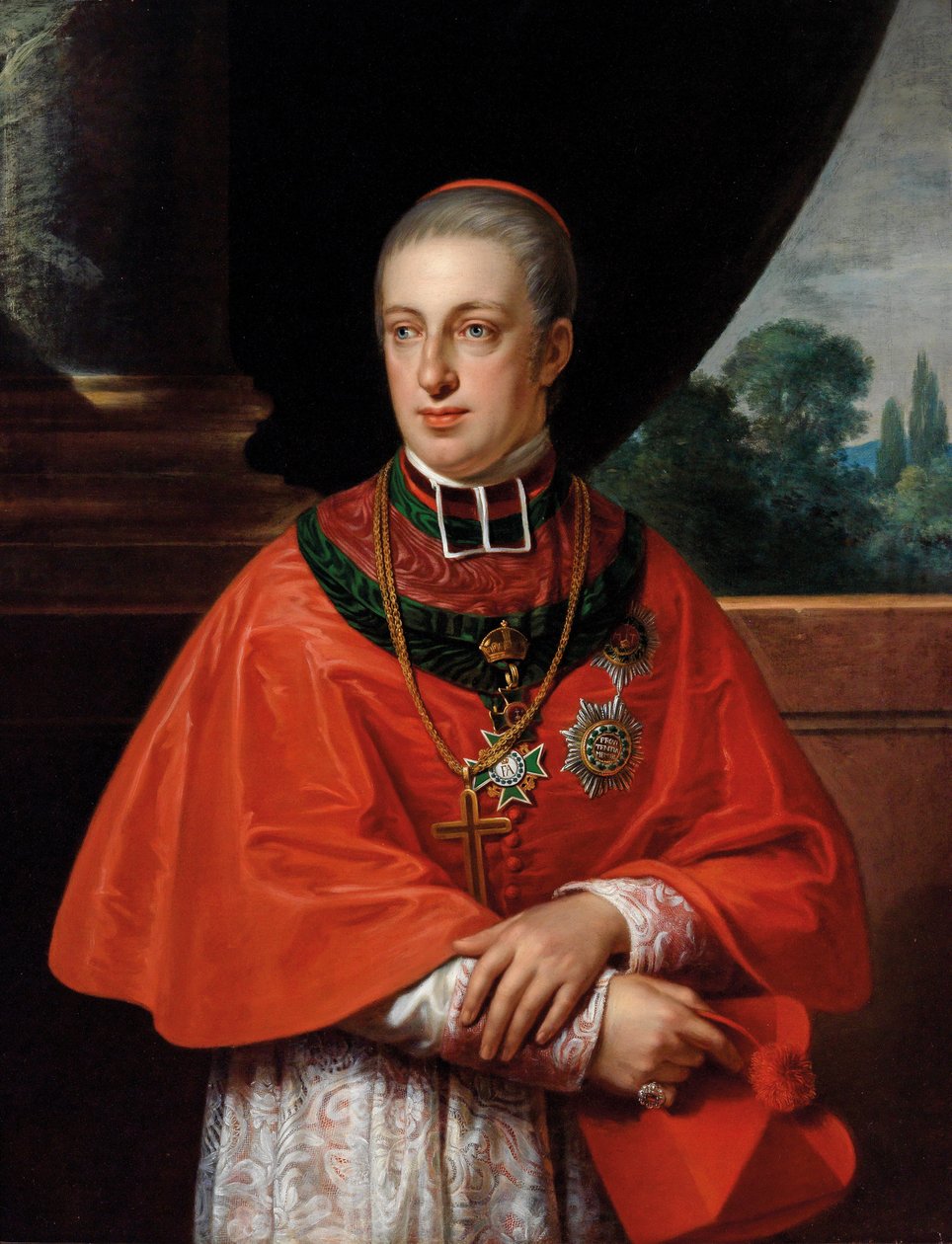 Rakouský arcivévoda Rudolf 1788-1831. od Johann Baptist von Lampi the Elder