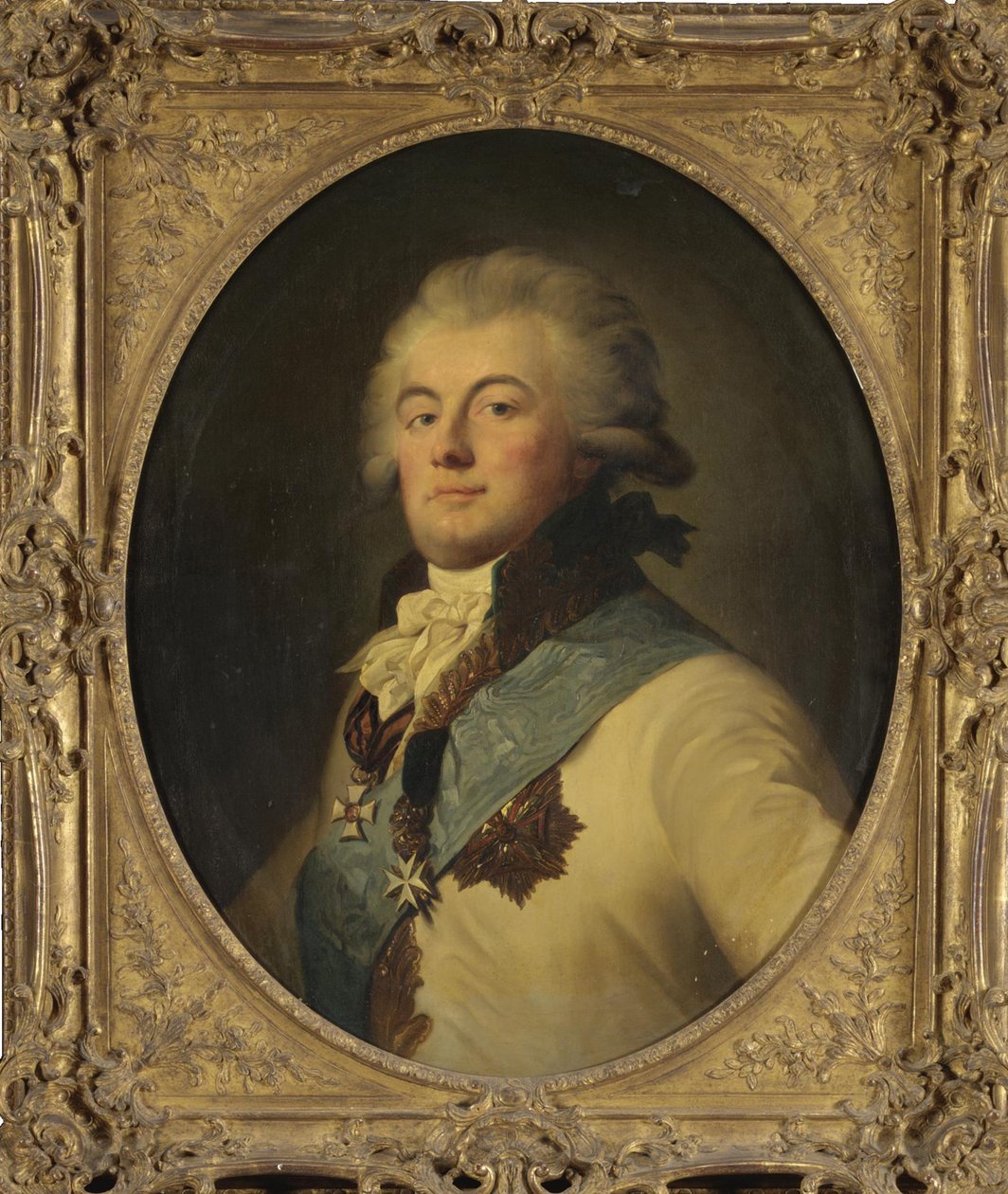 Portrét admirála July Litta Giulio Renato de Litta Visconti Arese od Johann Baptist von Lampi the Elder