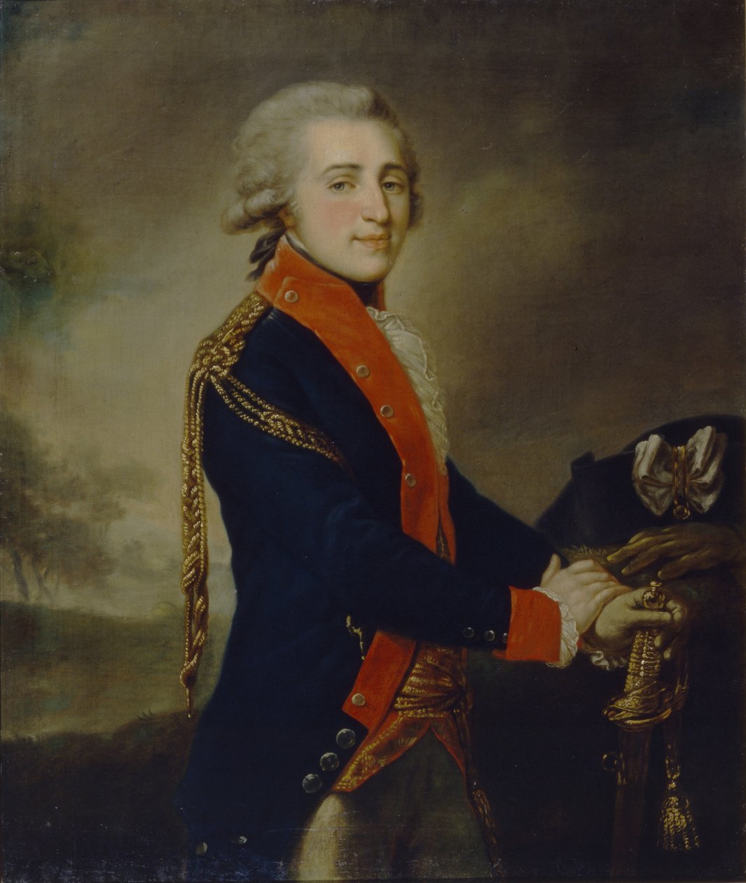 Portrét hraběte Artěmije Ivanoviče Lazareva 1768-1791, 90. léta 18. století od Johann Baptist von Lampi the Elder