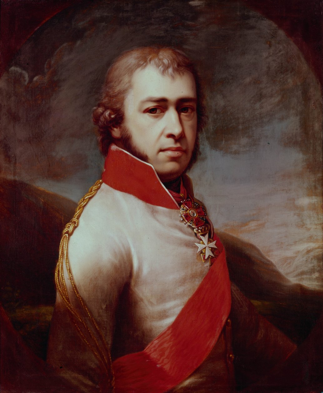 Portrét hraběte Borise Vladimiroviče Golitsyna 1769-1813, 1797 od Johann Baptist von Lampi the Elder