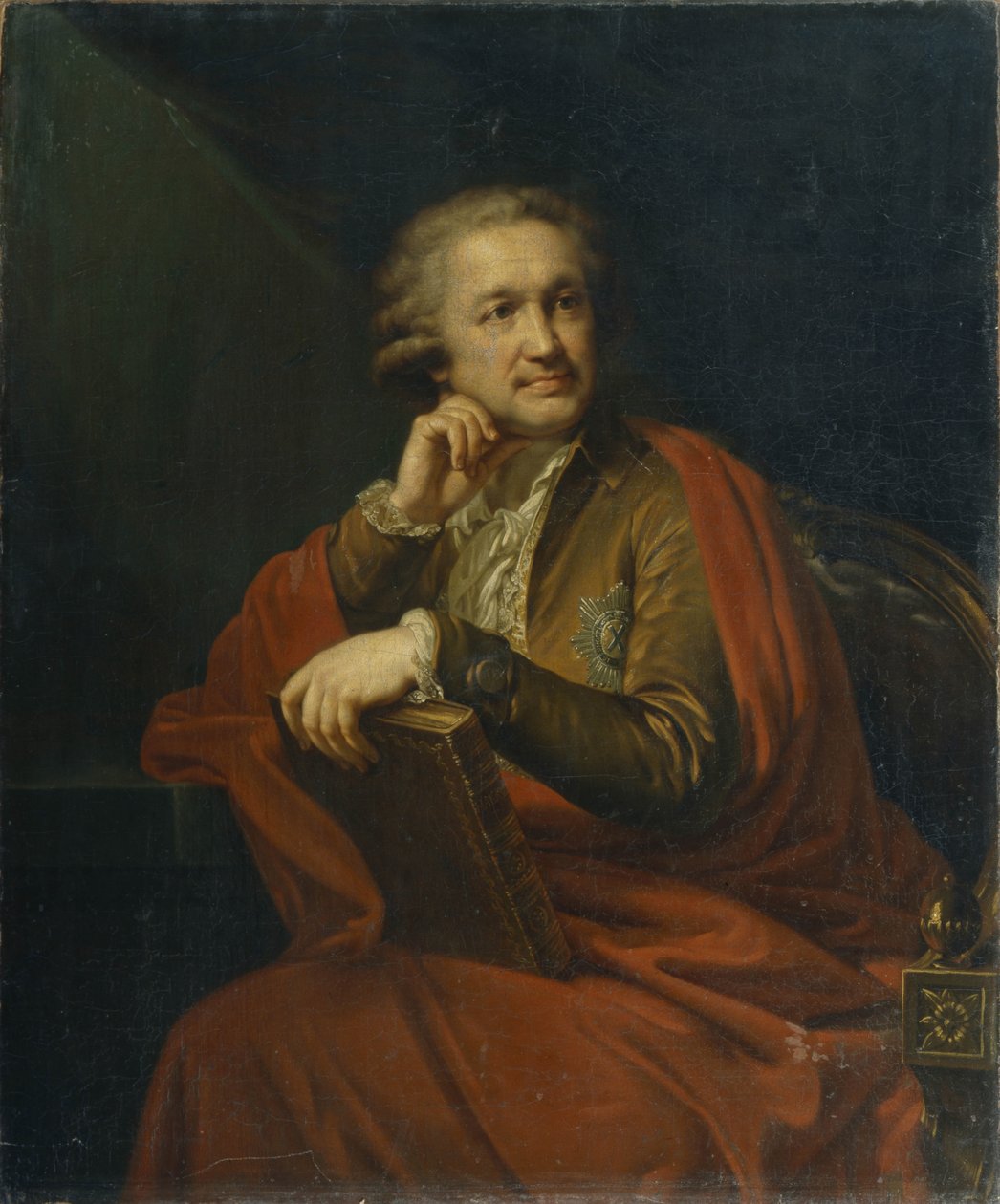 Portrét prince Alexandra Sergejeviče Stroganova 1733-1811, 1793 od Johann Baptist von Lampi the Elder