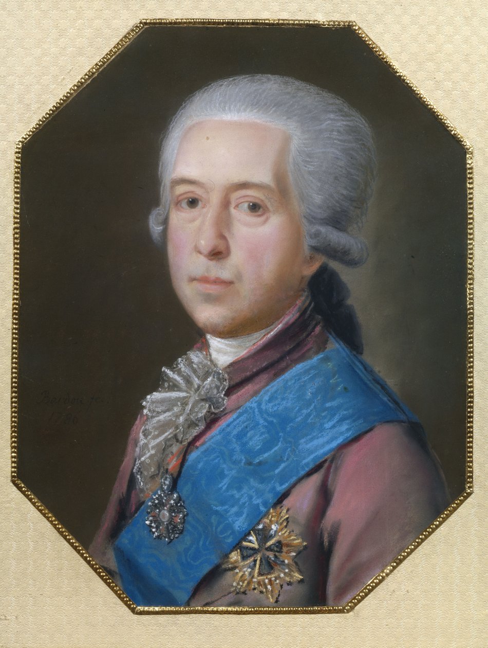 Portrét hraběte Michaila Michajloviče Golitsyna 1731-1806, 1786 od Johann Bardou