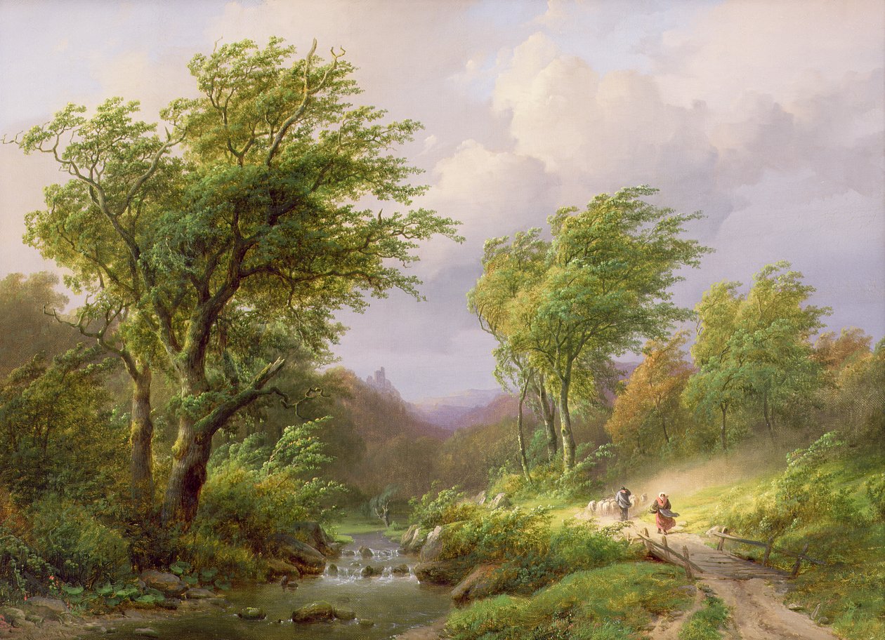 Letní vánek od Johann Bernard Klombeck