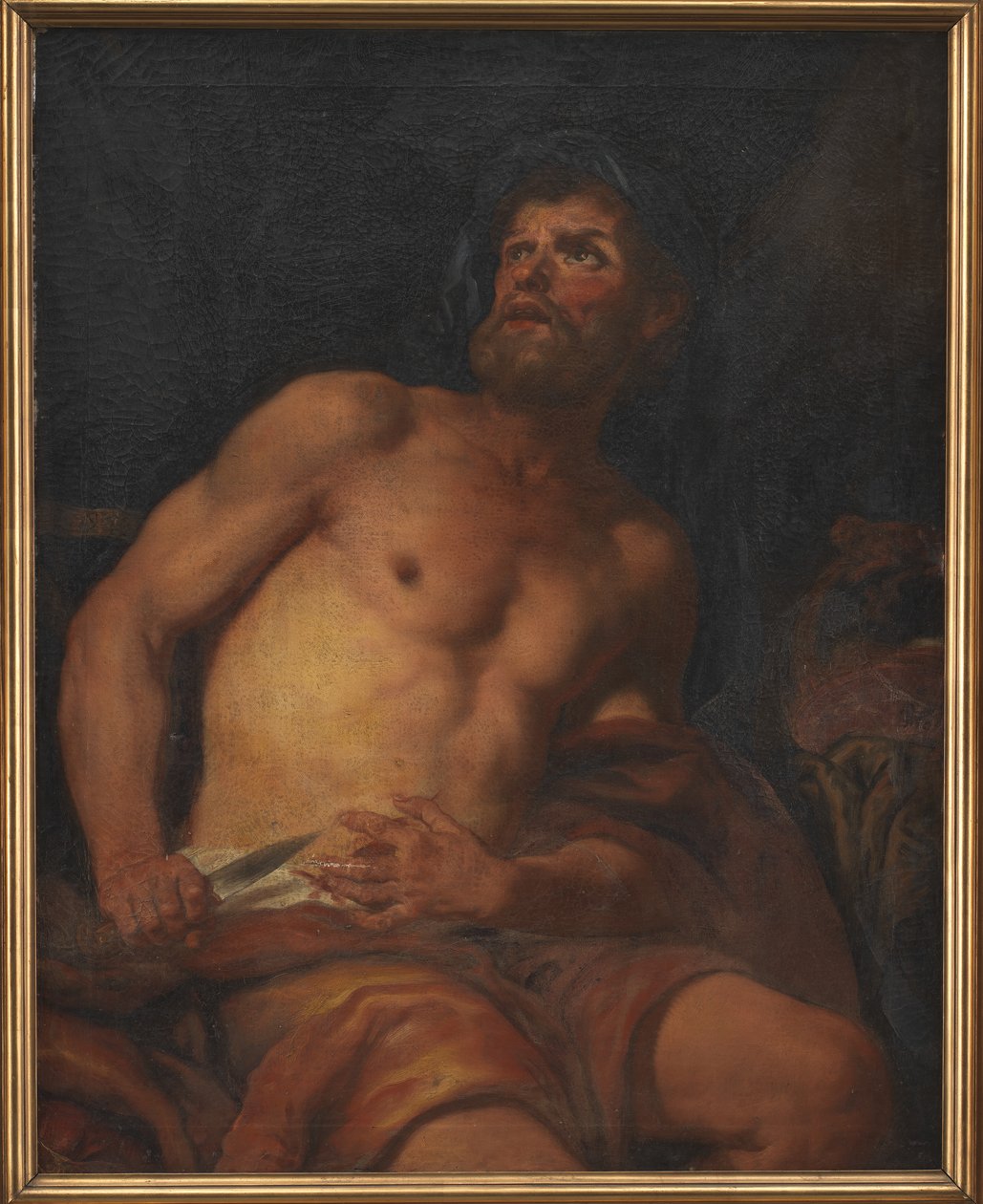 Smrt Cata mladšího od Johann Carl Loth