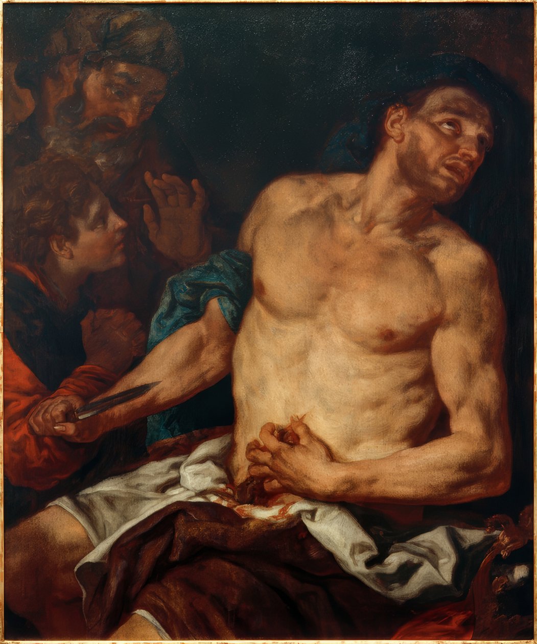 Catova sebevražda od Johann Carl Loth