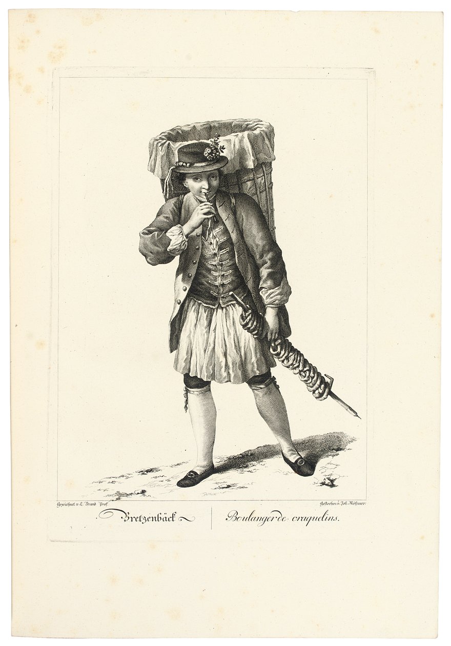 Pekař z Craquelins od Johann Christian (after) Brand