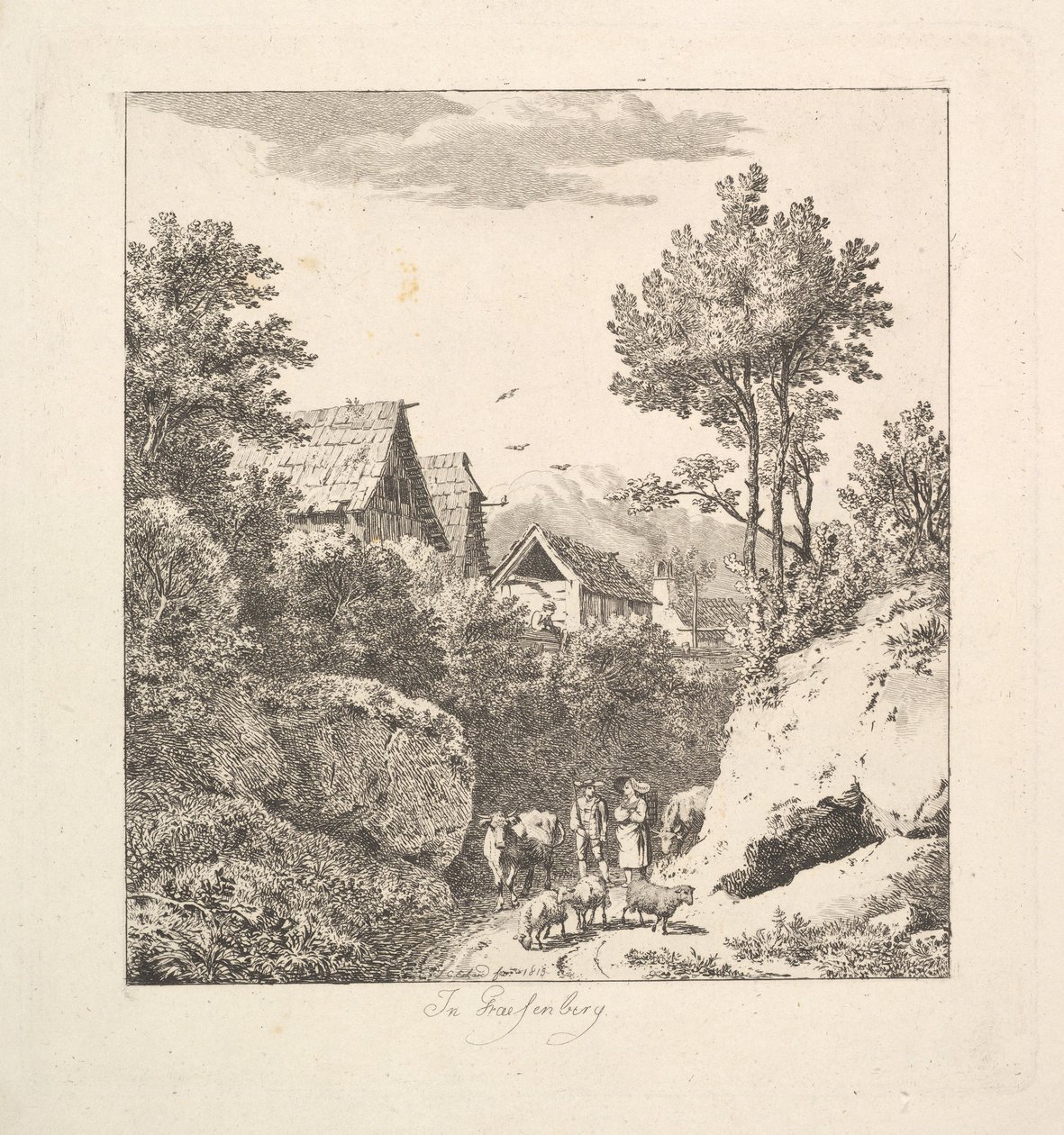 V Regenbergu, 1815. od Johann Christian Erhard
