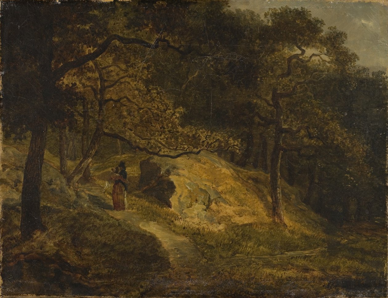 Na Djurgården ve Stockholmu od Johann Christian Ezdorf