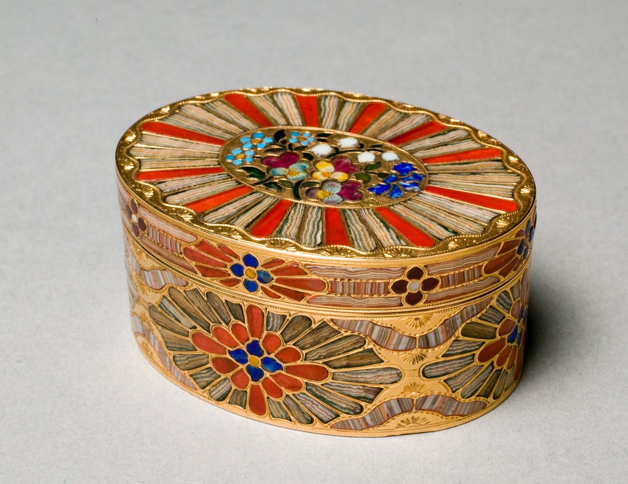 Tabatěrka, kolem 1780-1790 od Johann Christian Neuber