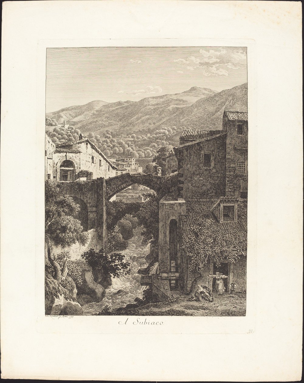 Subiaco od Johann Christian Reinhart